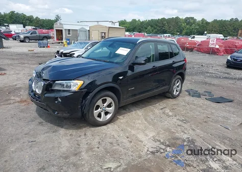 2012 BMW X3 xDrive28I from USA, damaged, VIN 5UXWX5C54CL720445